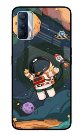 Cartoon Astronaut Realme X7 Back Cover